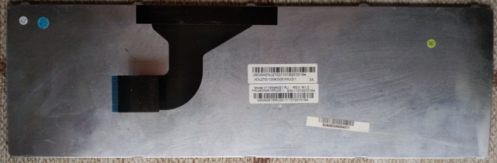 Клавіатура оригінал ASUS A52/K52, туго спрацьовують кнопки