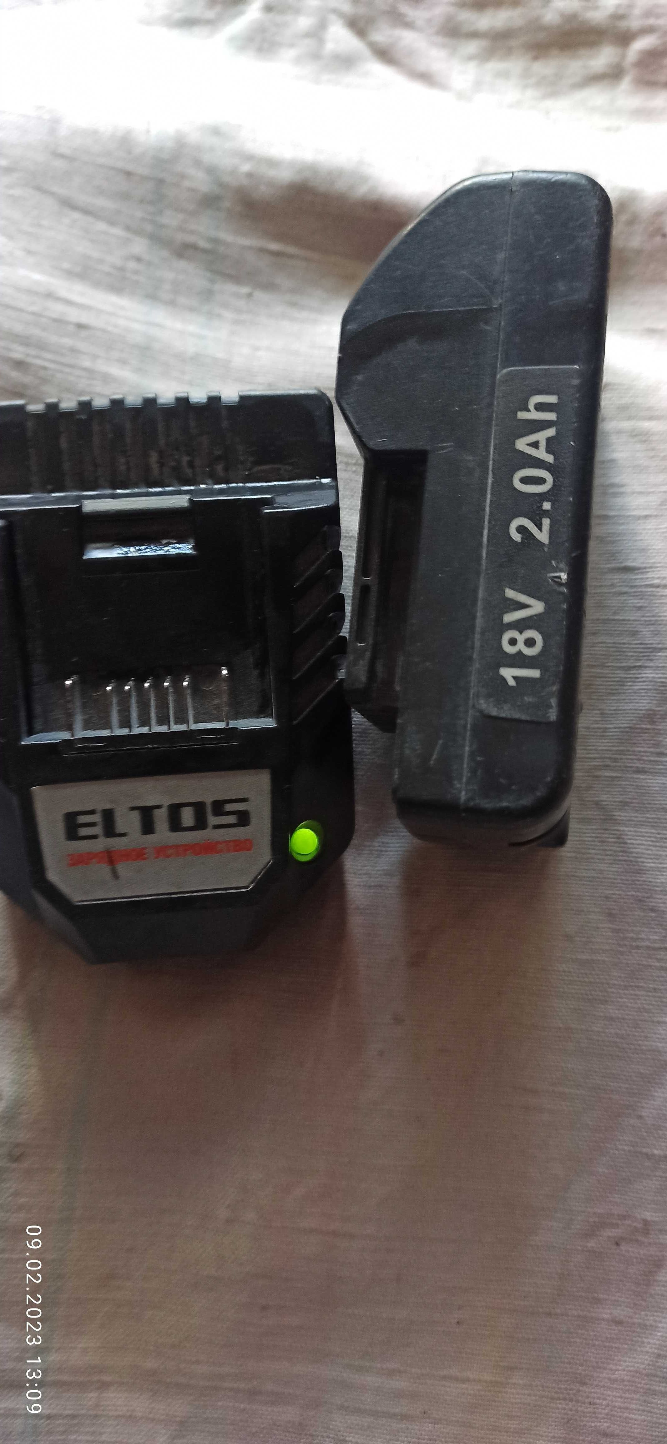 Зарядное устройство +АКБ на 2А ELTOS