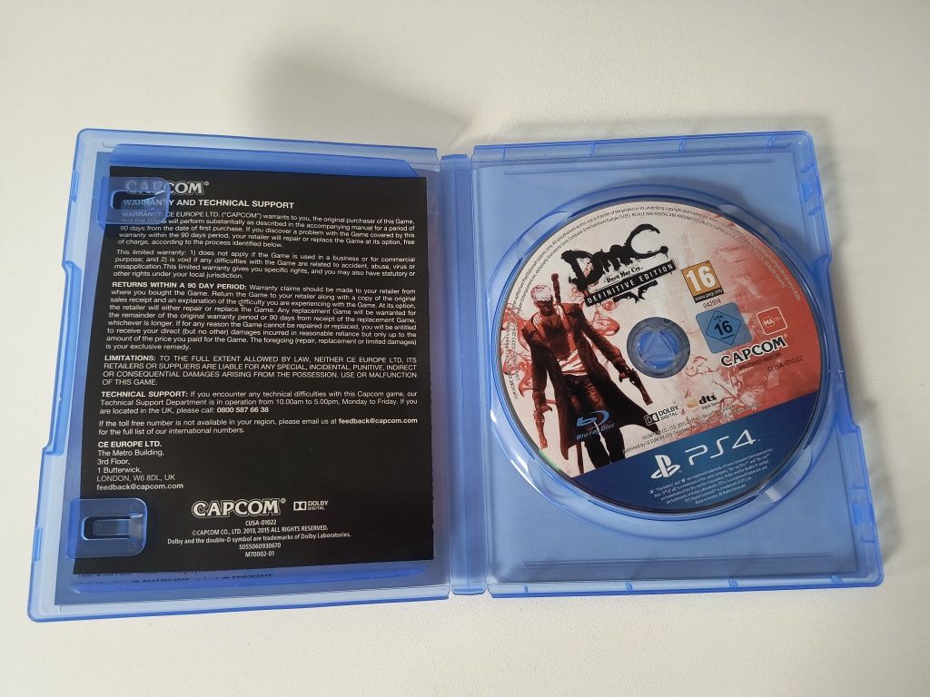 Devil May Cry Definitive edition PL DMC PS4 PS5 jak Nowa DLC