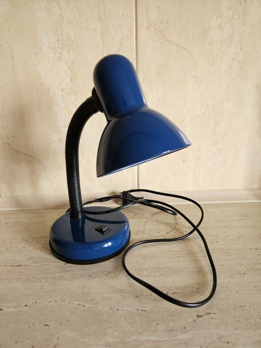 Lampka biurkowa granatowa