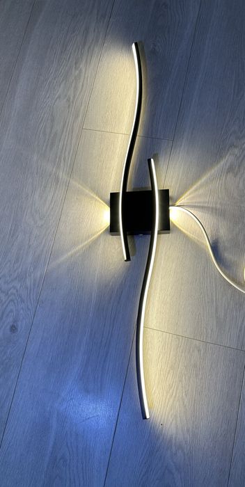 Nowoczesny Kinkiet Led Lampa Ścienna Led 3000K