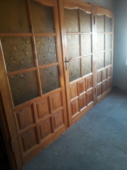 Drzwi drewniane z ościernicami z progiem odbiór osobisty