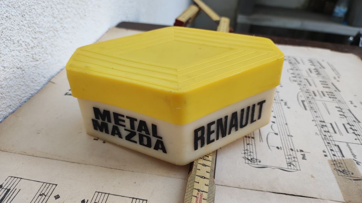 Caixa de Lâmpadas Renault Antiga - Metal Mazda