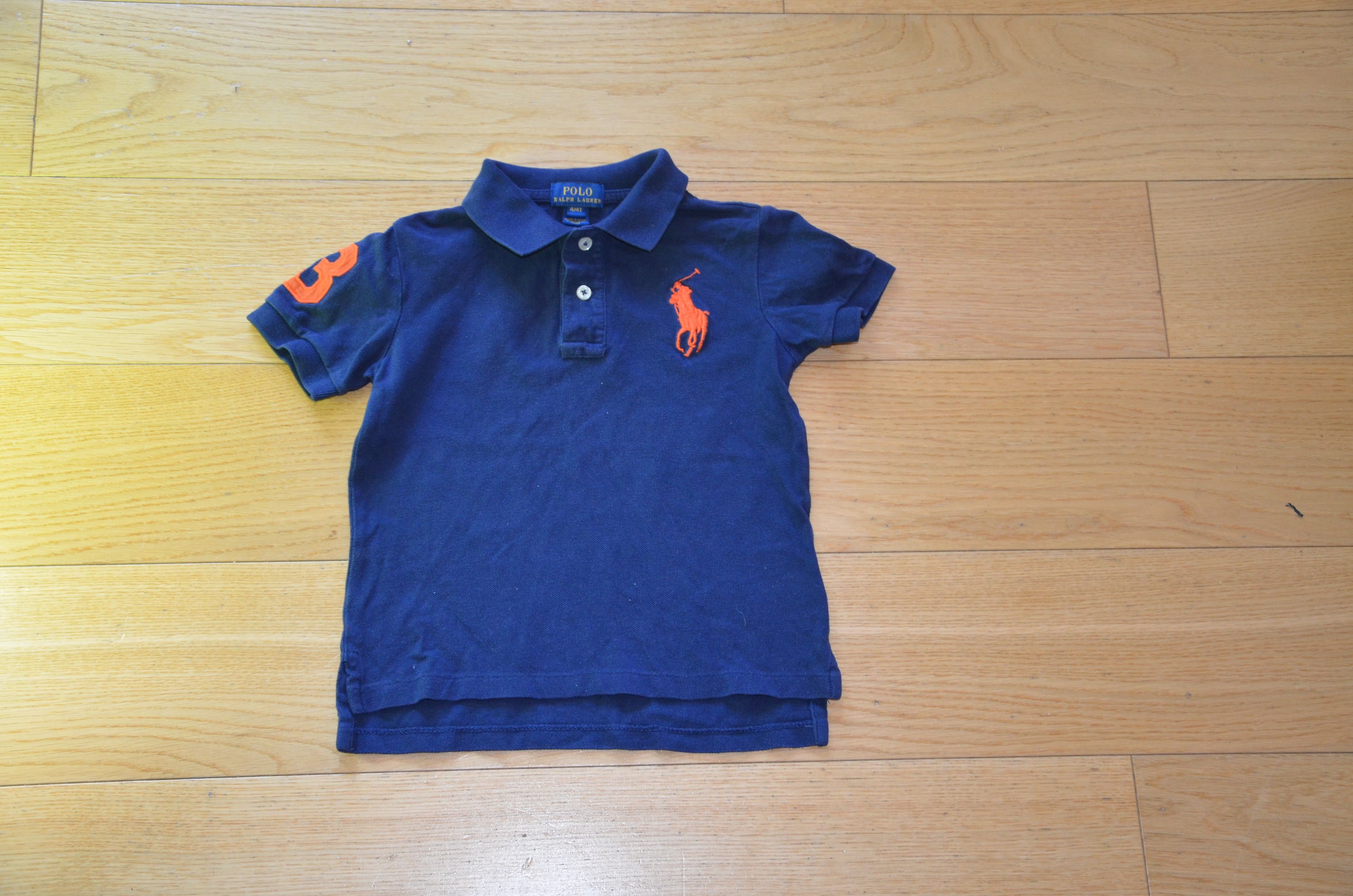 t-shirt polo Ralph Lauren 98-104 cm/4 lat granat