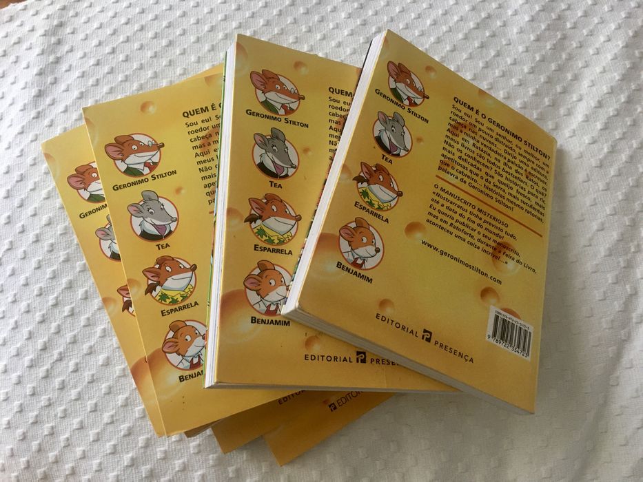 Livros Geronimo Stilton