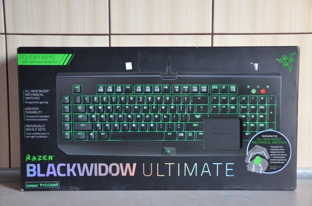 Клавиатура Razer BlackWidow Ultimate 2014 (RZ03-00385200-R3R1)