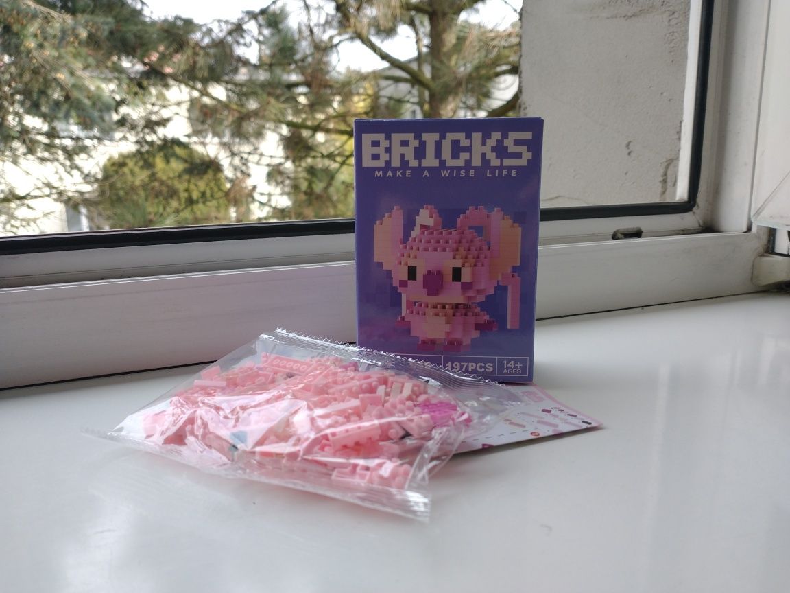 Klocki figurka 3d lego Bricks Angel Stitch