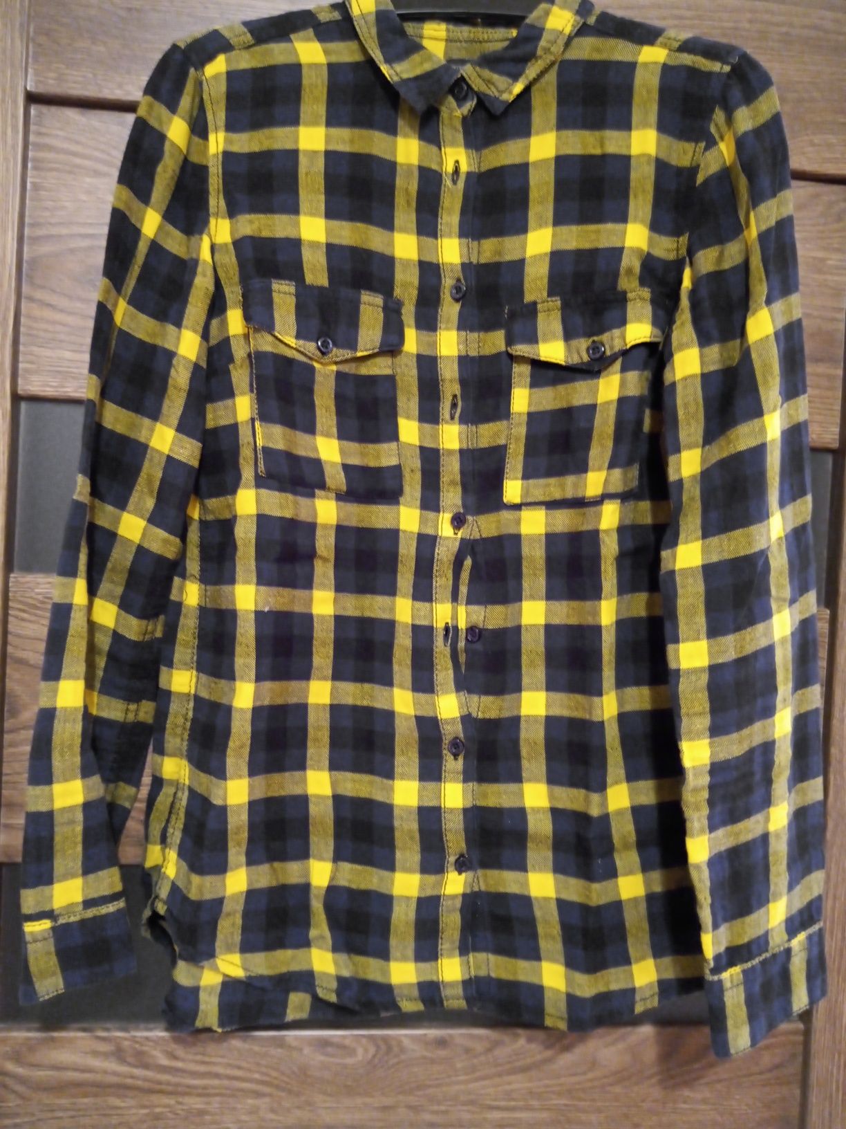 Flanelowa koszula damska Cropp w kratę