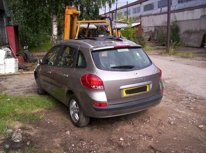 Renault Clio 3 4 скло ляди