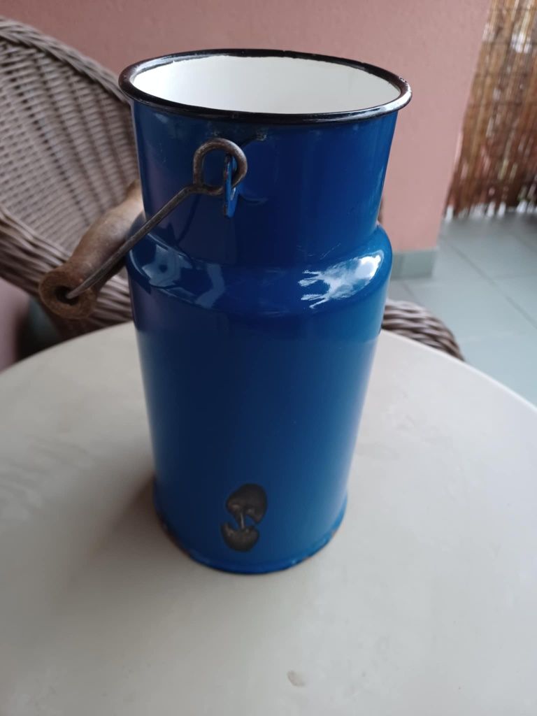 Bańka, kanka na mleko PRL