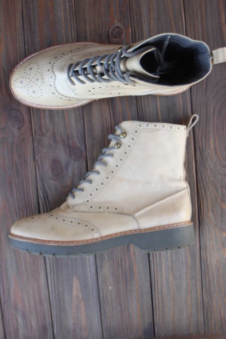 Черевики броги Clarks шкіра Англія 41р ботинки