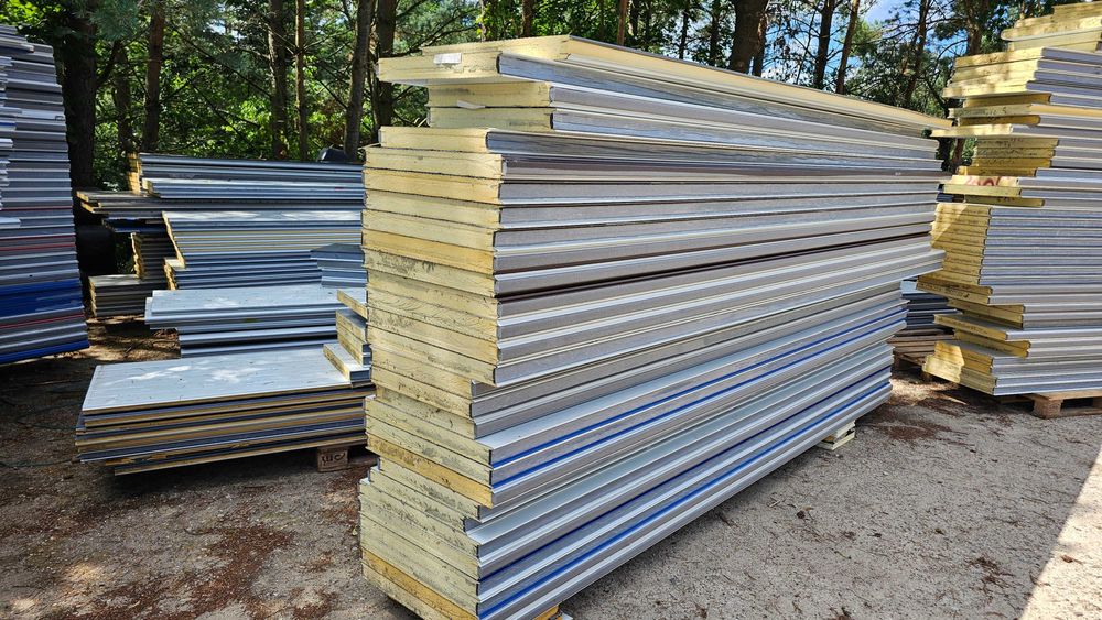 Płyta warstwowa 60mm, obornicka ścienna bramy segmentowe NOWA import