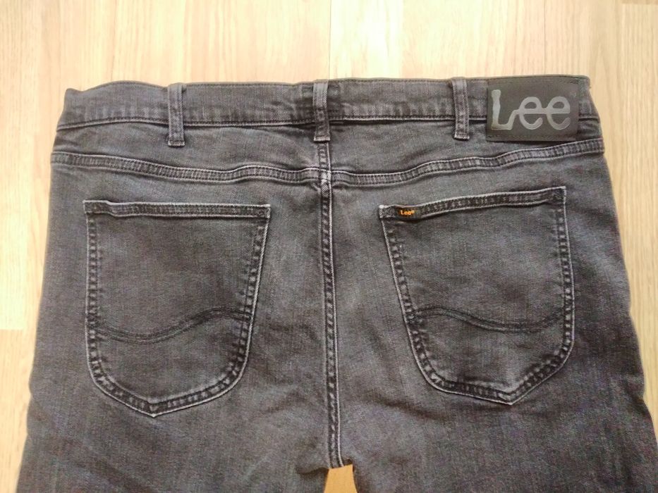 Spodnie jeans Lee Luke W36 L32 szare, czarne