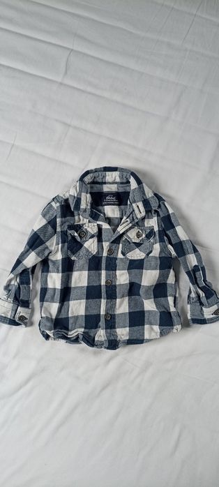 Koszula Rebel w kratkę 80cm dla chłopca