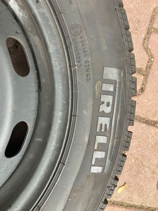 4 koła do MINI felgi stalowe opony zimowe