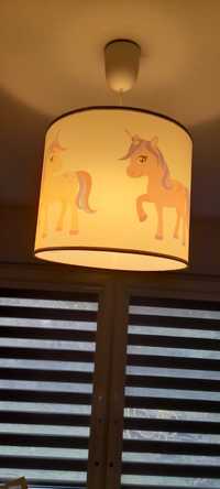 Lampa żyrandol dziecięcy kucyki my little pony