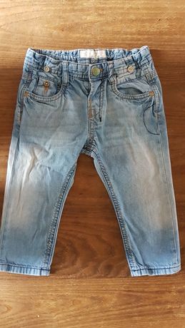 Spodnie jeansowe ZARA BOY r. 86  12/18 months