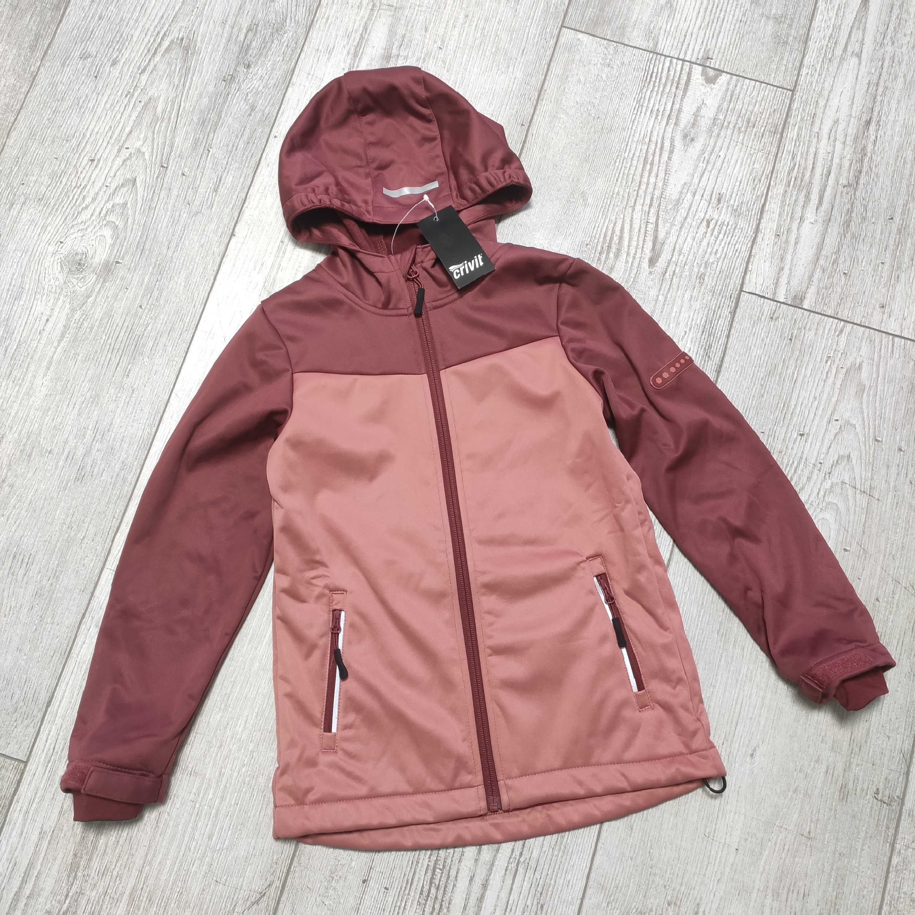 Куртка демісезонна вітрівка ветровка софтшелл softshell crivit 122-164