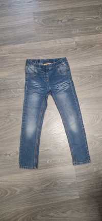 Spodnie jeansy tregginsy c&a 122 cm 7 lat jak nowe