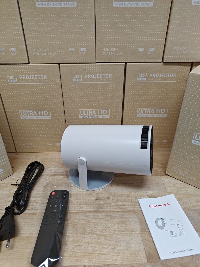 Projetor led 6000 lumens + Android + WiFi 6 + Netflix  + 108