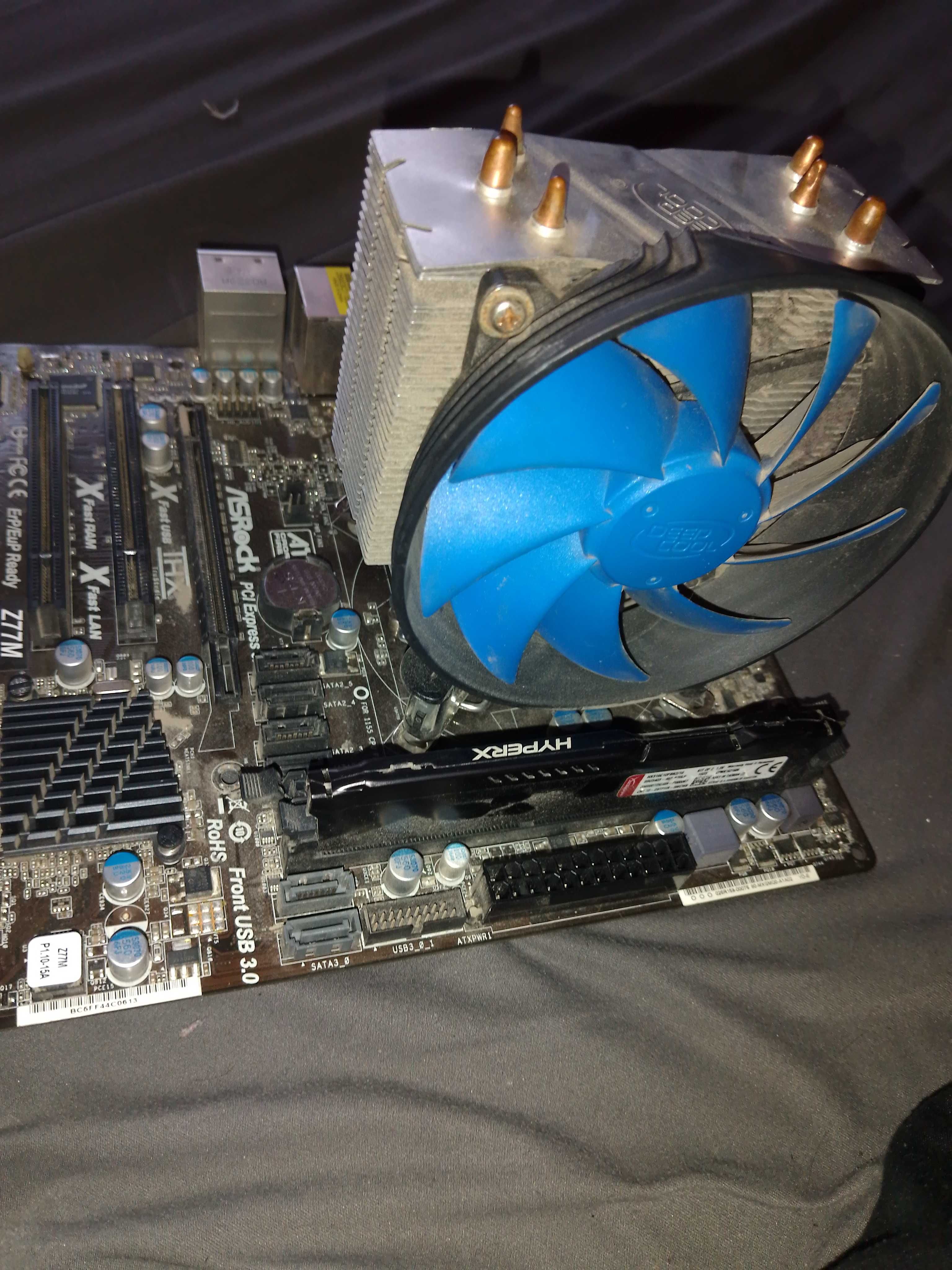 I7-3770+ 16 gb hyper fury asrockz77m