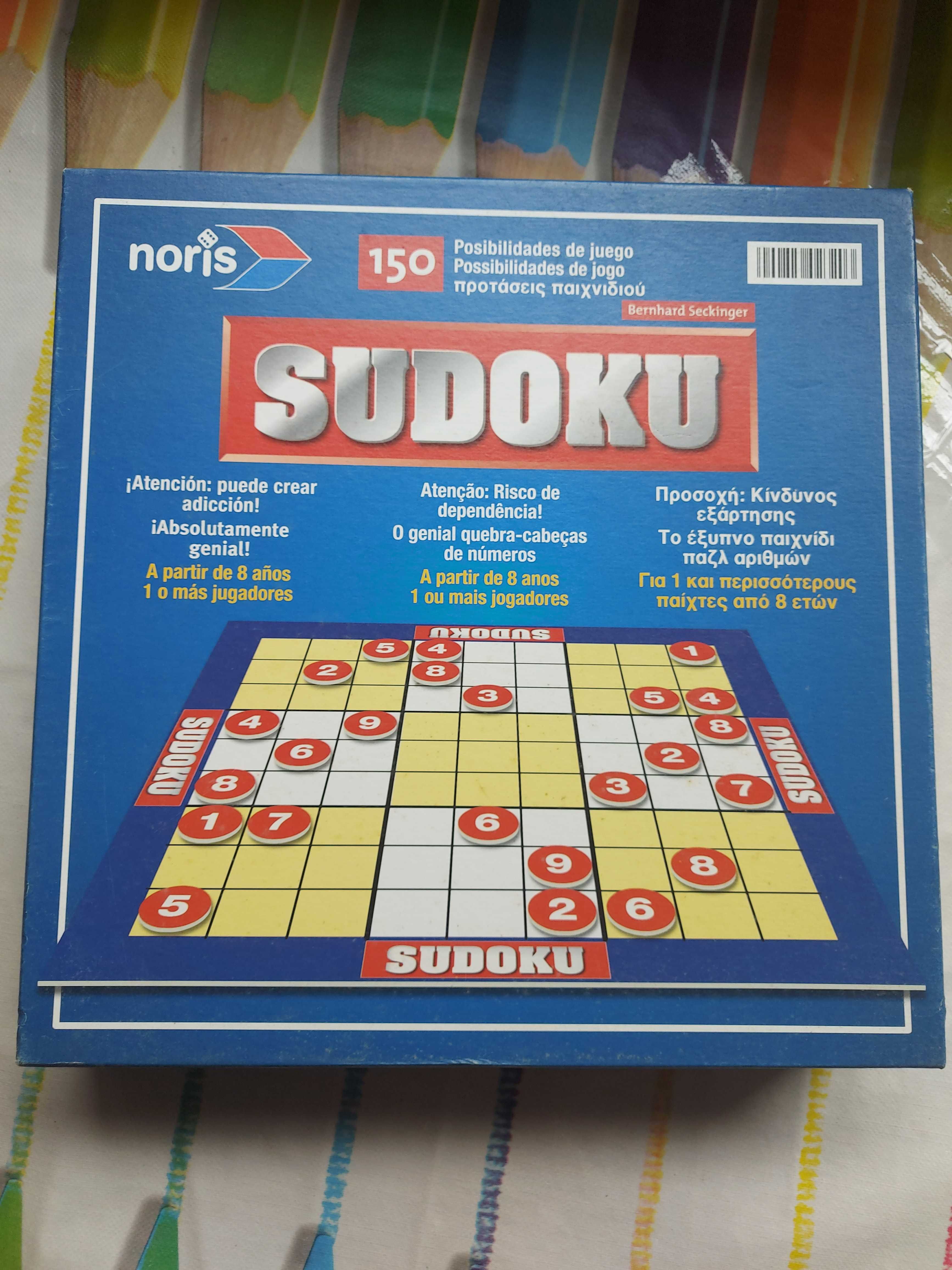 Jogo Sudoku (+ 8 anos)