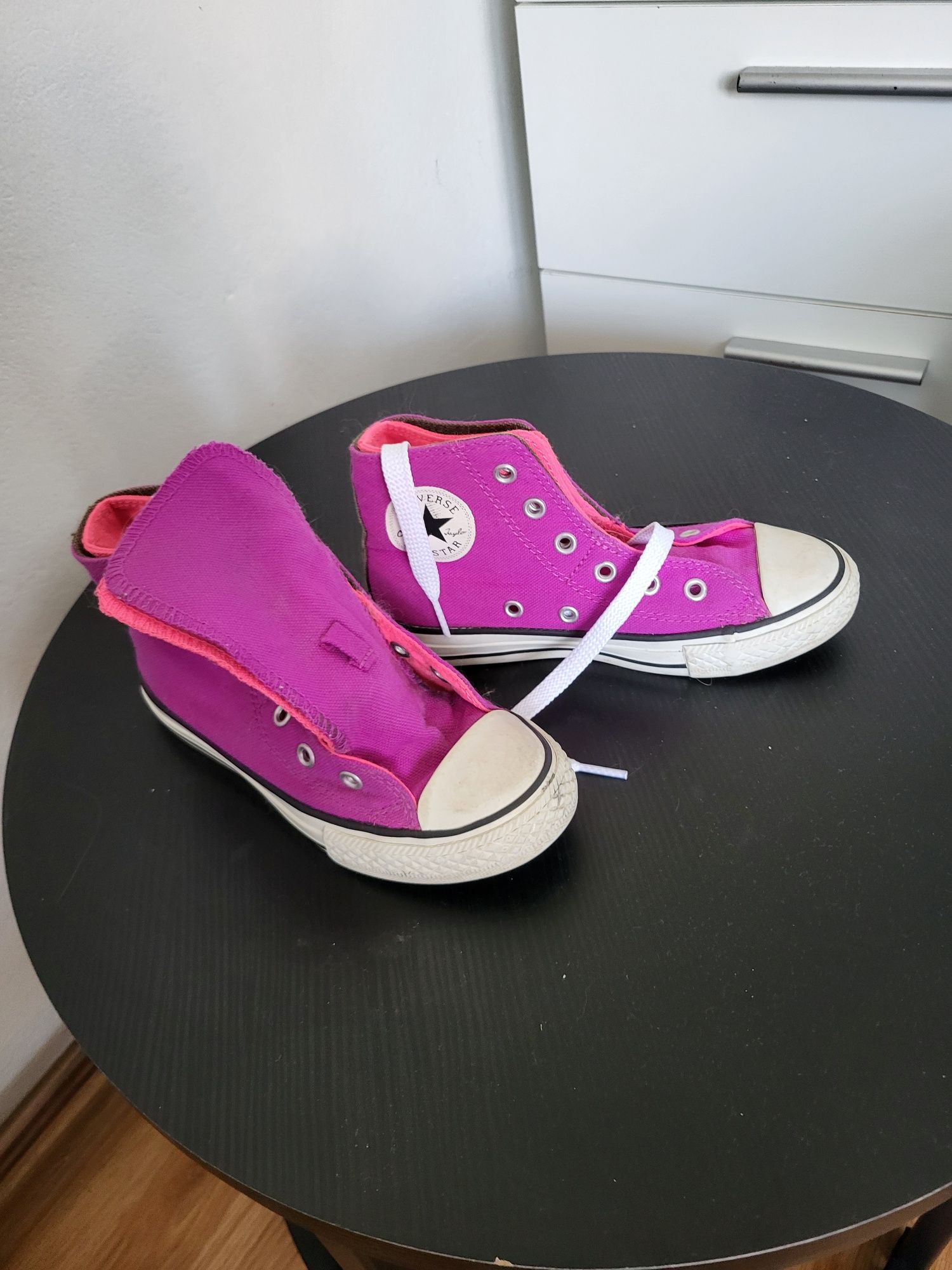 Dziecięce Converse dziewczynka rozm 31 neonowe kolory