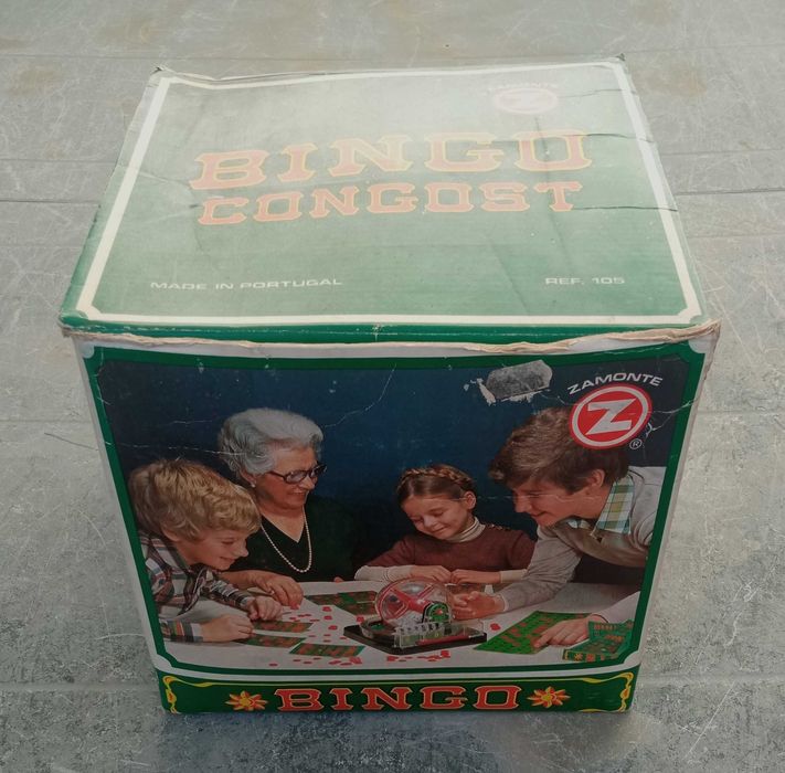 Bingo Conquest - brinquedo vintage feito em Portugal