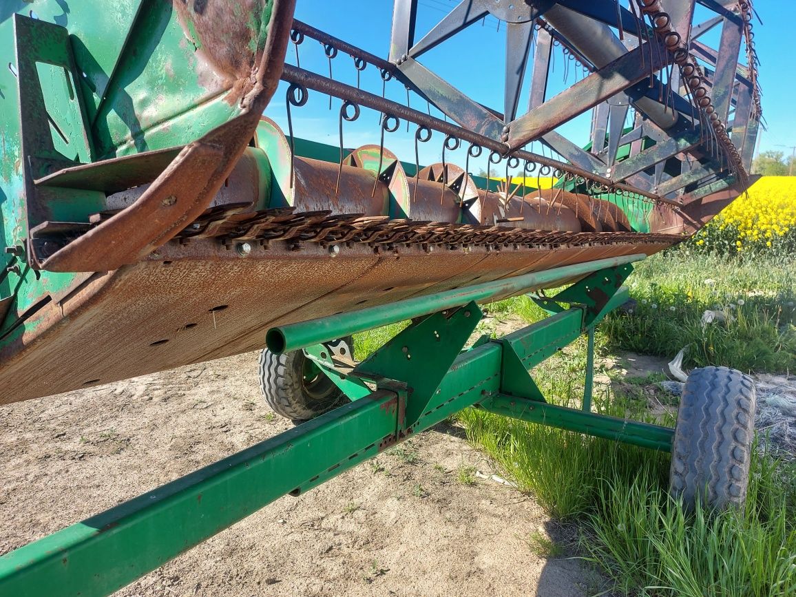 Heder podajnik pochyły john 1085 deere 1188 wytrząsacz 1177 panewki