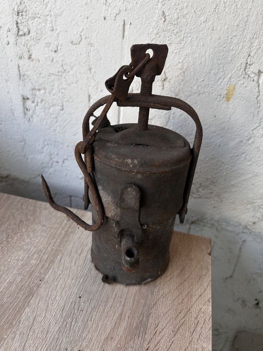 Stara lampa górnicza