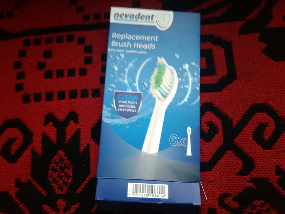 Końcówki szczotka do zębów Nevadent