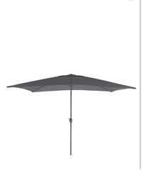 Parasol GoodHome Carambole 2x3m szary + podstawa do parasola 35kg