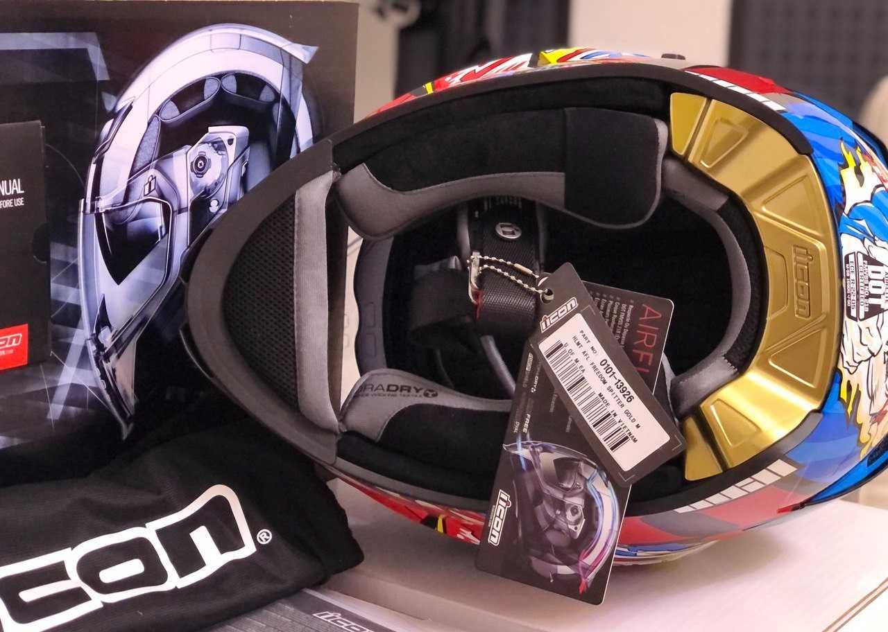 Шлем американского производителя Icon Airflite (М) Agv Shoei Nolan HJC