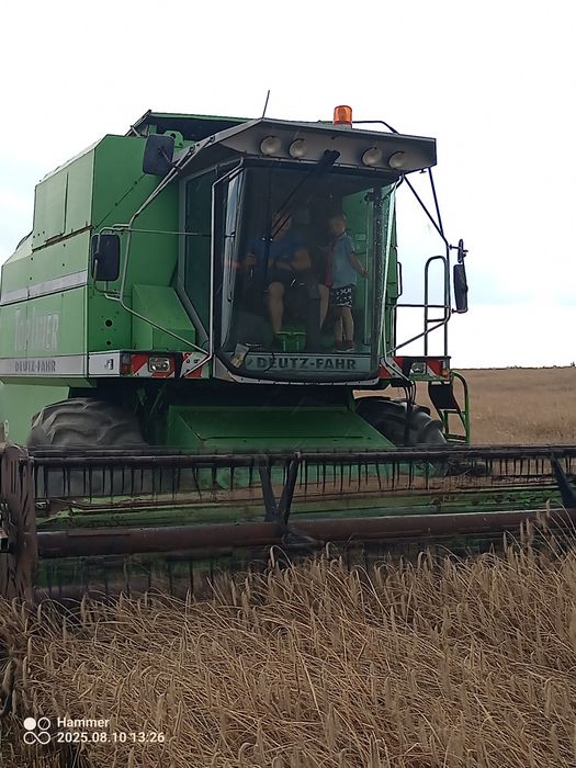 Kombajn deutz fahr 4080 hts klimatyzacja sieczkarnia poziomowany heder