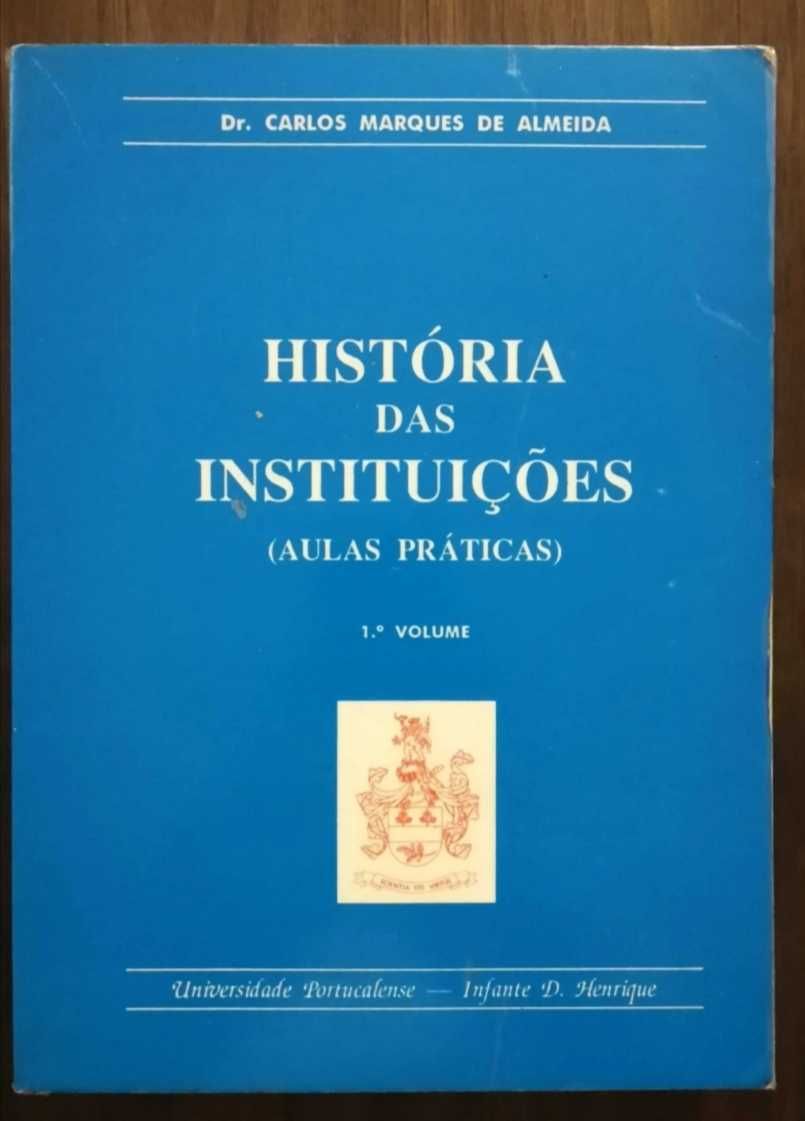 3 manuais de Direito: História das instituições