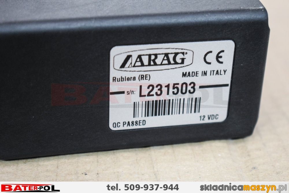 Sekcja do opryskiwacza 12V ARAG stałociśnieniowa elektrozawór zawór