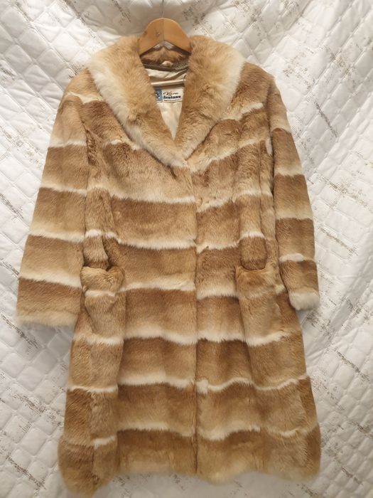 Piękne futro z królika.