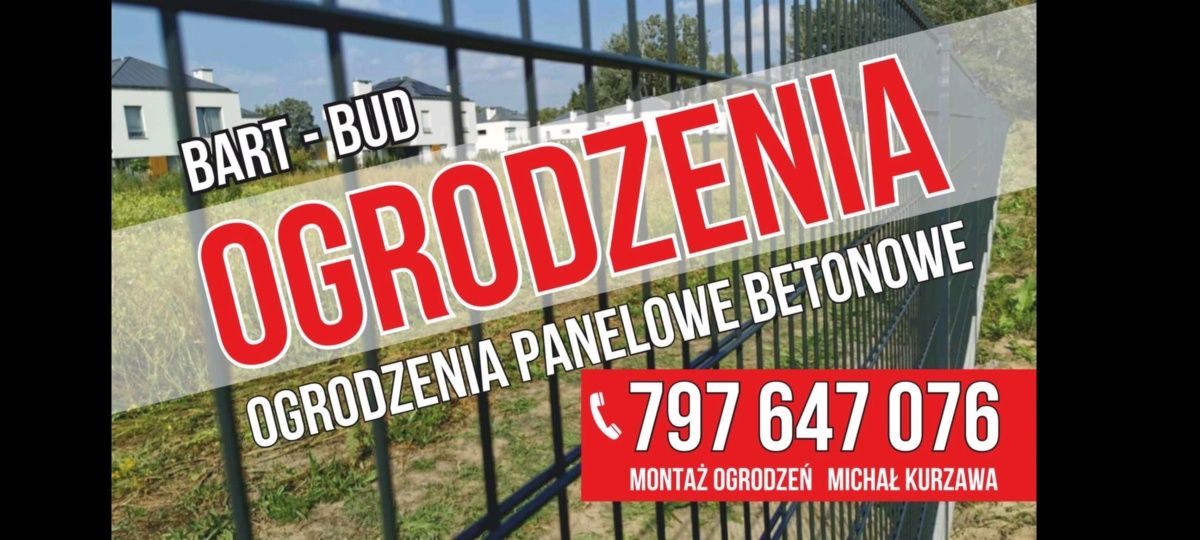 Ogrodzenia panelowe