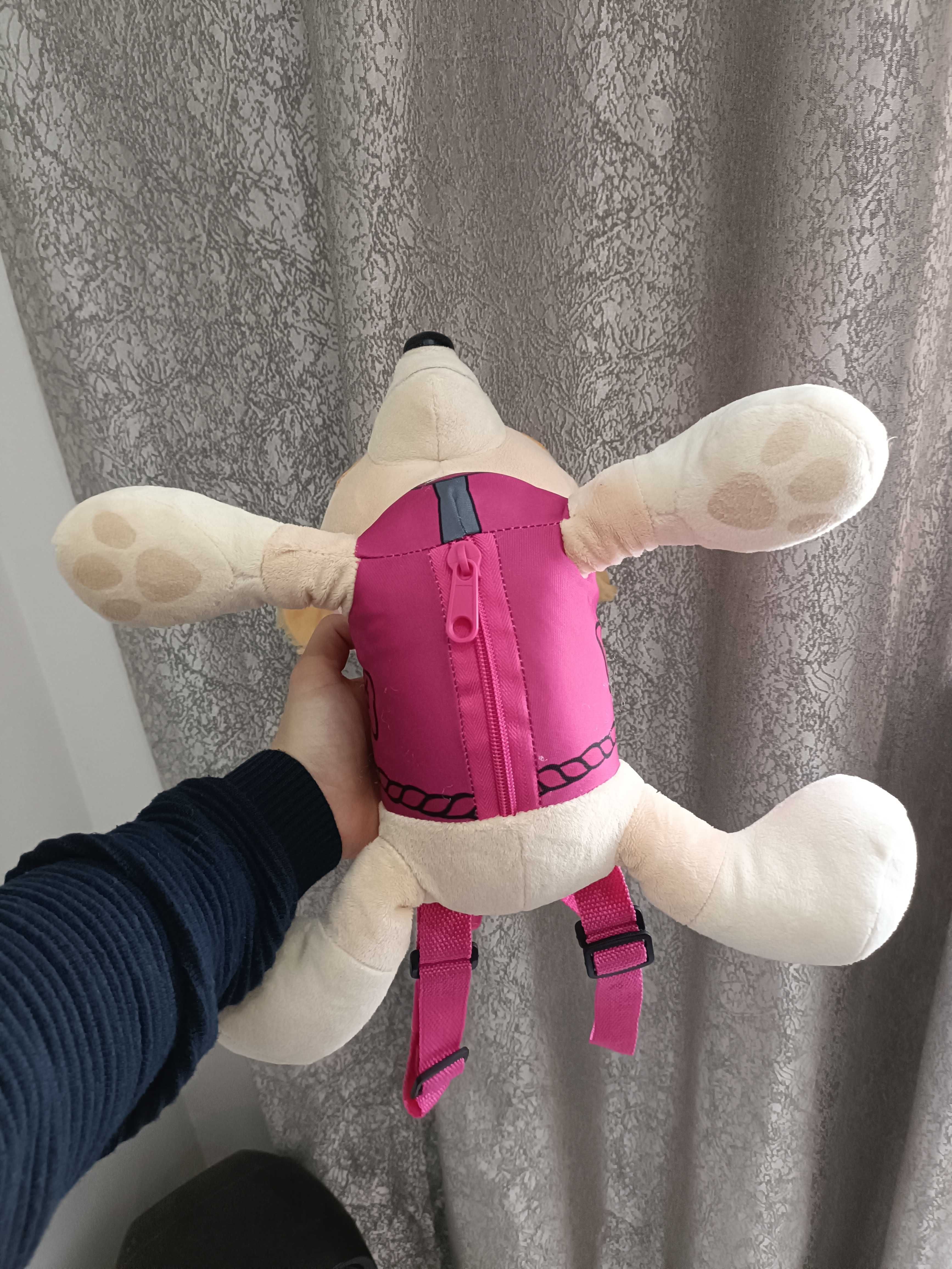 Peluche mochila "Patrulha Pata" Skye