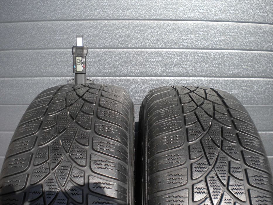 ! 2x Opony zimowe dostawcze DUNLOP WINTER SPORT 3D 215/60R17C 5,5mm