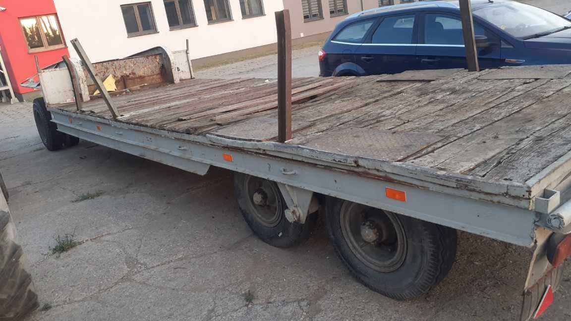 Przyczepa niskopodwoziowa 8 ton