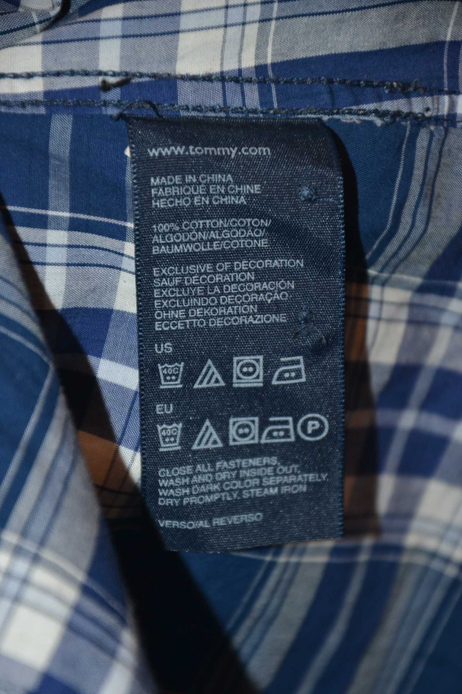 TOMMY HILFIGER New York Koszula Damska 12 Bawełna Oryginalna Jak Nowa