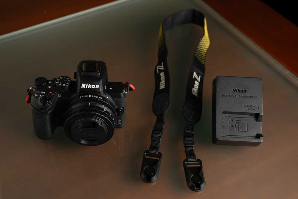 Nikon Z50 com lente 16-50 como nova