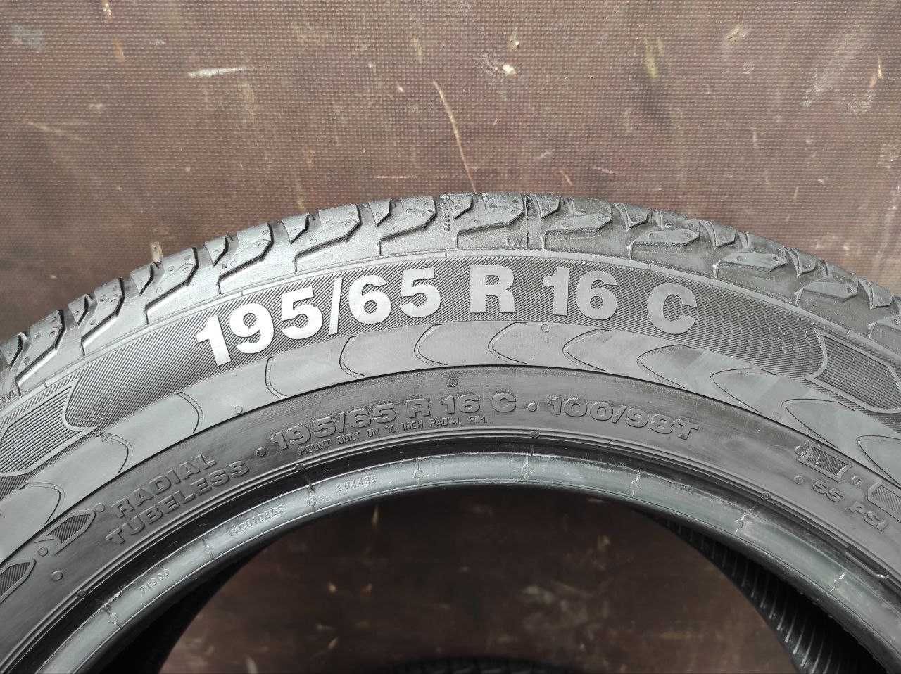 Continental Vanco 2 195/65r16c 7,3-7,6мм, ЛЕТО Привезены из Германии