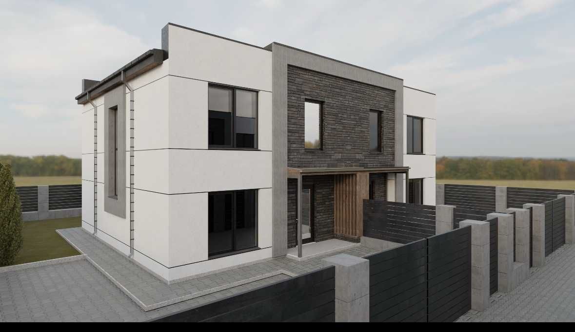 Продам Дуплекс біля лісу 120м2 Соф. Борщ. БЕЗ %