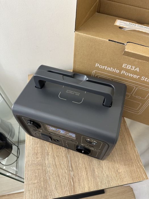 Зарядна станція Bluetti EB3A 600 вт, 268вт, год для дому UPS,ДЖБ