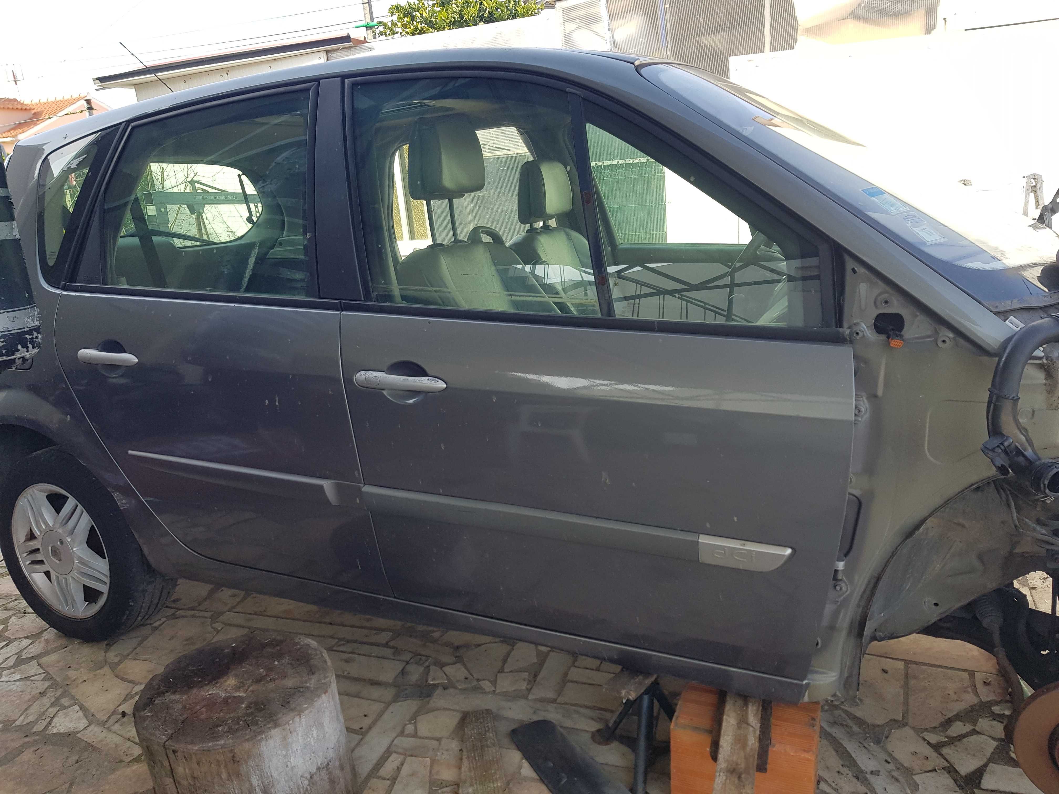 5 portas completas renault scenic 2 ano 2004