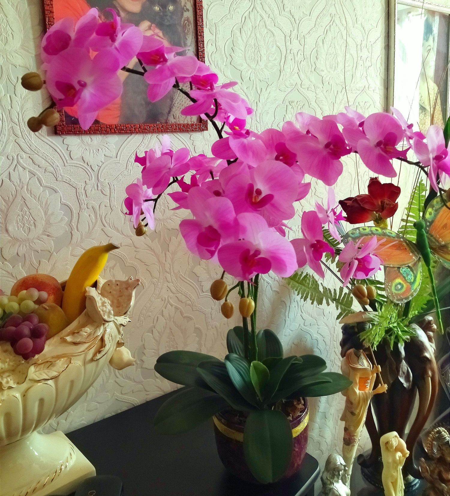 Искусственные орхидеи как живые!