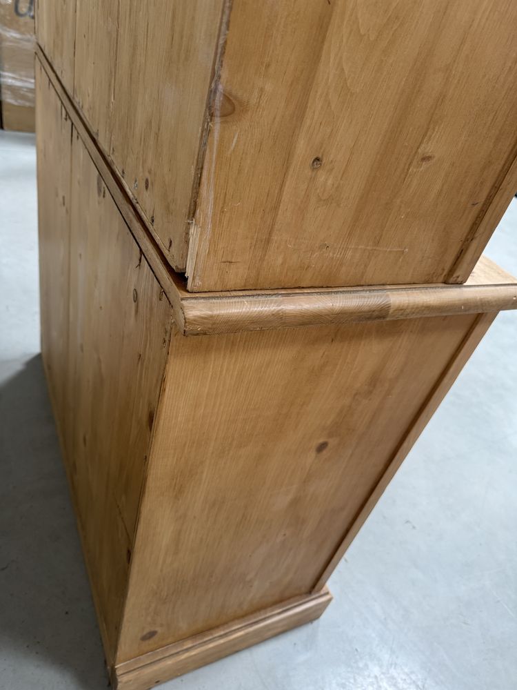 Szafka fitryna mebel vintage lite drewno