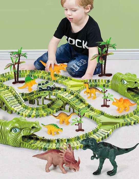 tor wyścigowy park dinozaurów